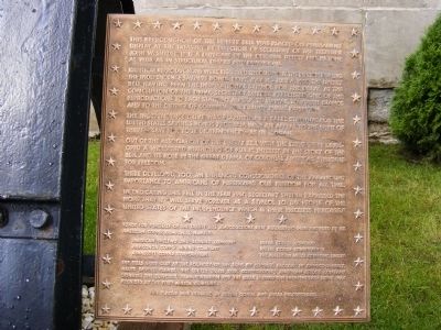 Liberty Bell Reproduction Marker. Click for full size. Liberty Bell Reproduction Marker image. Click for full size.