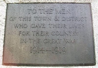 World Wars Memorial Marker image. Click for full size.