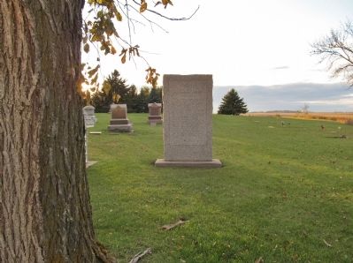 St. Columban Cemetery Marker. Click for full size. St. Columban Cemetery Marker image. Click for full size.