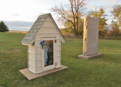 St. Columban Cemetery Marker. Click for full size. St. Columban Cemetery Marker image. Click for full size.