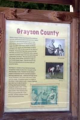 Grayson County Panel image. Click for full size.