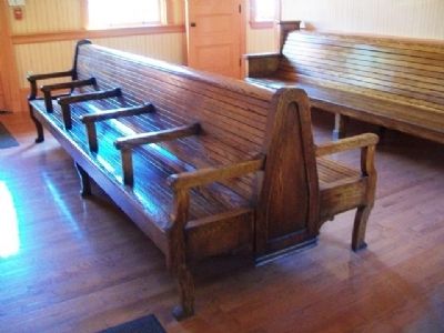 Former B&O Passenger Station Waiting Room. Click for full size. Former B&O Passenger Station Waiting Room image. Click for full size.