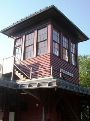 Former B&O Passenger Station Tower. Click for full size. Former B&O Passenger Station Tower image. Click for full size.
