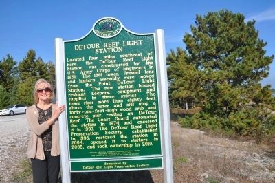 DRLPS Founding Director Emerita and Marker Program Chair Jeri Baron Feltner. Click for full size. DRLPS Founding Director Emerita and Marker Program Chair Jeri Baron Feltner image. Click for full size.