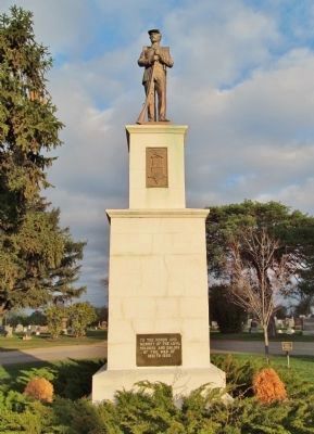 Civil War Monument. Click for full size. Civil War Monument image. Click for full size.