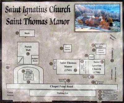 St. Ignatius Catholic Church<br>Saint Thomas Manor image. Click for full size.
