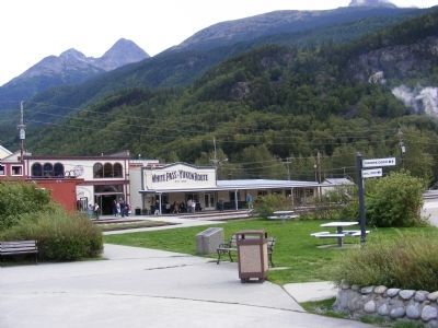 White Pass-Yukon Railway Depot-Skagway image. Click for full size.