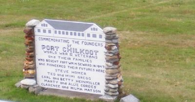 Founders of Port Chilkoot Marker image. Click for full size.
