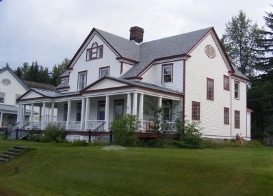 Residence on former Fort Seward grounds image. Click for full size.