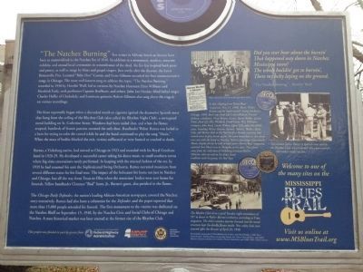 The Natchez Burning Marker (side 2) image. Click for full size.