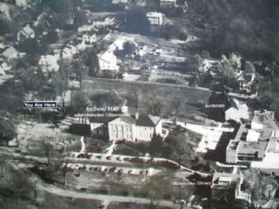 Aerial Photo on Foundations of Freedom Marker image. Click for full size.
