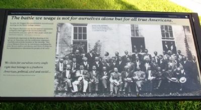 The Niagara Movement at Storer College Marker. Click for full size. The Niagara Movement at Storer College Marker image. Click for full size.