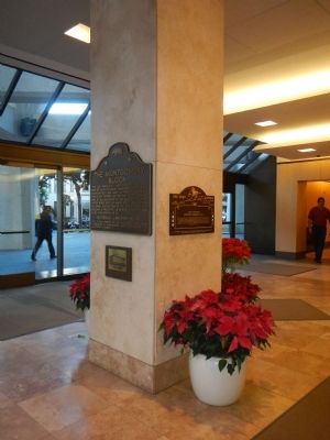 The Montgomery Block Marker image. Click for full size.