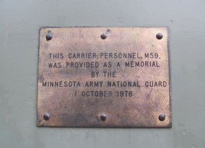 Plaque on Carrier image. Click for full size.