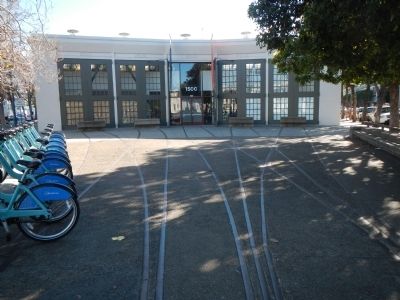Belt Line Railroad Roundhouse. Click for full size. Belt Line Railroad Roundhouse image. Click for full size.