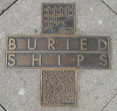 Buried Ships Marker image. Click for full size.