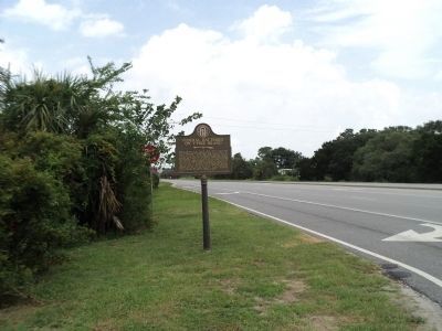 Marker on Tybee Island. Click for full size. Marker on Tybee Island image. Click for full size.