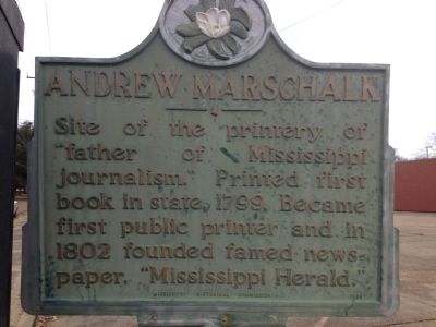 Andrew Marschalk Marker image. Click for full size.