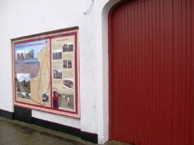 Giant’s Causeway and Bushmills Railway Marker. Click for full size. Giant’s Causeway and Bushmills Railway Marker image. Click for full size.