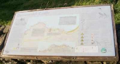 Dunseverick Castle Marker. Click for full size. Dunseverick Castle Marker image. Click for full size.