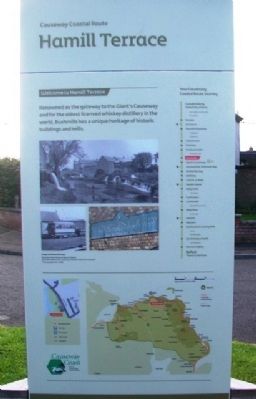 Hamill Terrace Marker (Side A). Click for full size. Hamill Terrace Marker (Side A) image. Click for full size.