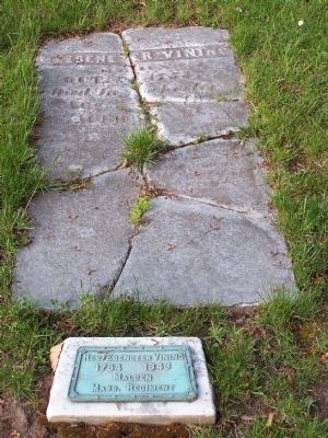 Vining Head Stone image. Click for full size.