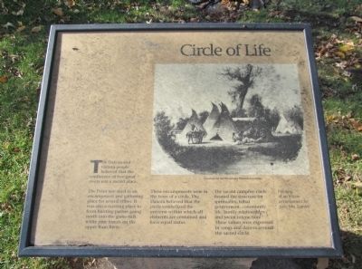 Circle of Life Marker. Click for full size. Circle of Life Marker image. Click for full size.
