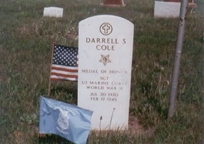 USS Cole DDG 67 Marker image. Click for full size.