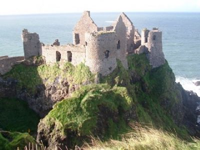 Dunluce Castle Ruins. Click for full size. Dunluce Castle Ruins image. Click for full size.