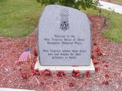 Medal of Honor Recipients Memorial Plaza Marker image. Click for full size.