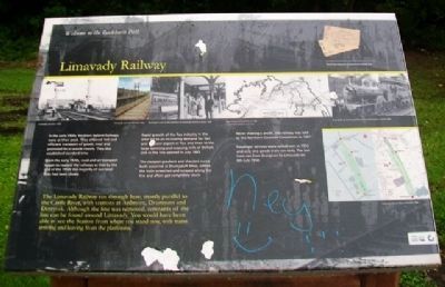 Limavady Railway Marker image. Click for full size.