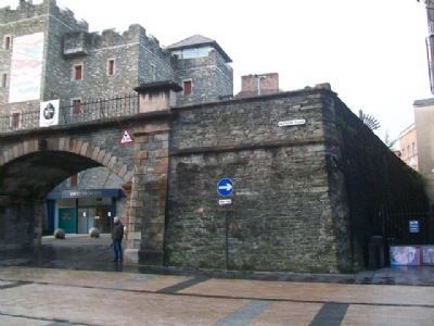 City Wall from Magazine Gate image. Click for full size.