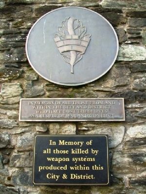 War Memorial Marker. Click for full size. War Memorial Marker image. Click for full size.