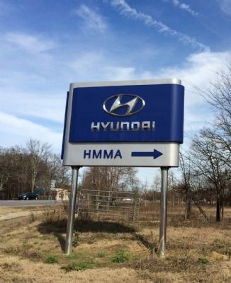 HMMA (Hyundai Motor Manufacturing Alabama) image. Click for full size.