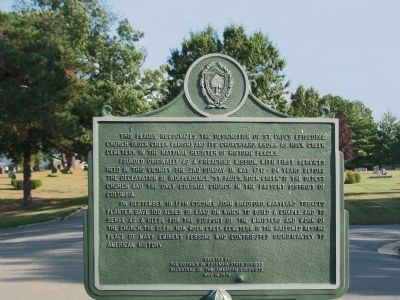 St. Paul's Episcopal Church Marker image. Click for full size.