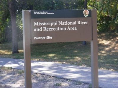 Coon Rapids Dam Regional Park Marker. Click for full size. Coon Rapids Dam Regional Park Marker image. Click for full size.