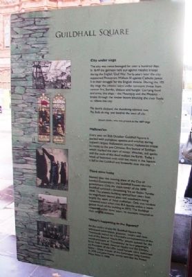 Guildhall Square Marker. Click for full size. Guildhall Square Marker image. Click for full size.