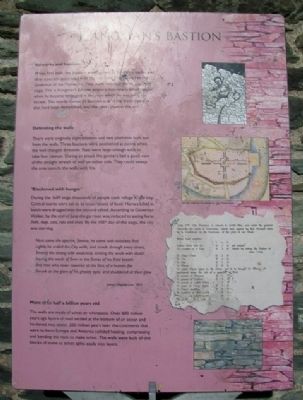 Hangman's Bastion Marker. Click for full size. Hangman's Bastion Marker image. Click for full size.