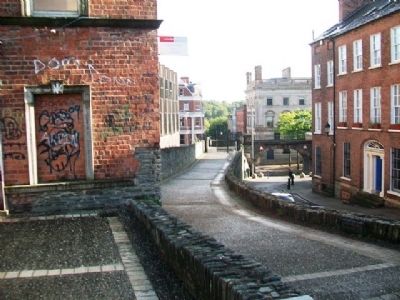 View NE Along Wall From Hangman's Bastion. Click for full size. View NE Along Wall From Hangman's Bastion image. Click for full size.