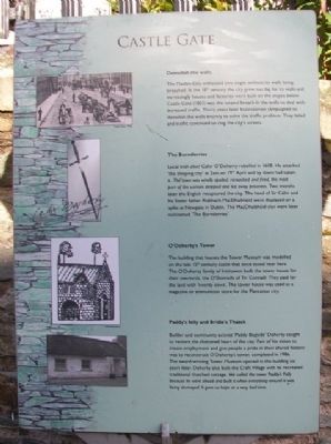 Castle Gate Marker image. Click for full size.