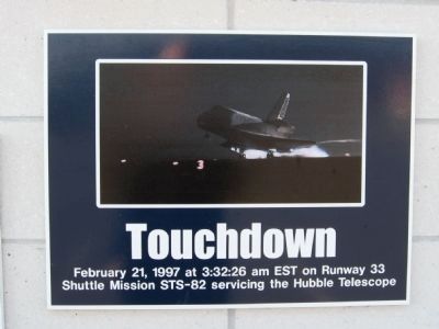 Touchdown. Click for full size. Touchdown image. Click for full size.