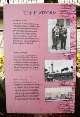 The Platform Marker. Click for full size. The Platform Marker image. Click for full size.