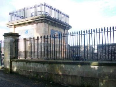 Walker Memorial Pillar Base and Inscription. Click for full size. Walker Memorial Pillar Base and Inscription image. Click for full size.
