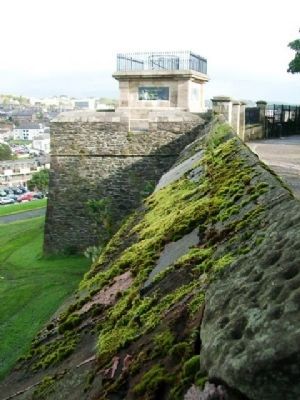 Walker Memorial Pillar and City Wall. Click for full size. Walker Memorial Pillar and City Wall image. Click for full size.