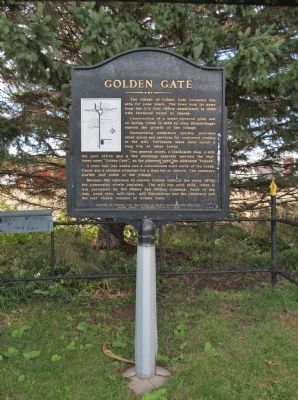 Golden Gate Marker. Click for full size. Golden Gate Marker image. Click for full size.