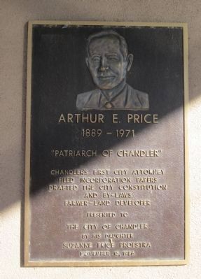 Arthur E. Price Marker. Click for full size. Arthur E. Price Marker image. Click for full size.