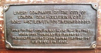 Demi-culverin Cannon Marker image. Click for full size.