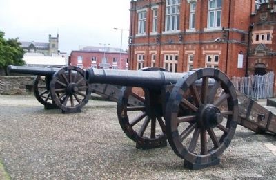 Demi-culverin Cannon at the Double Bastion, Derry image. Click for full size.