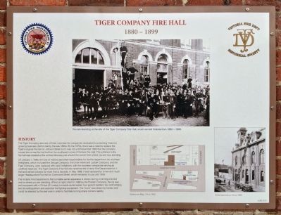 Tiger Company Fire Hall Marker image. Click for full size.