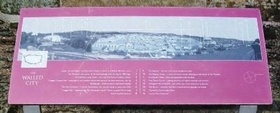 The Walled City Marker. Click for full size. The Walled City Marker image. Click for full size.